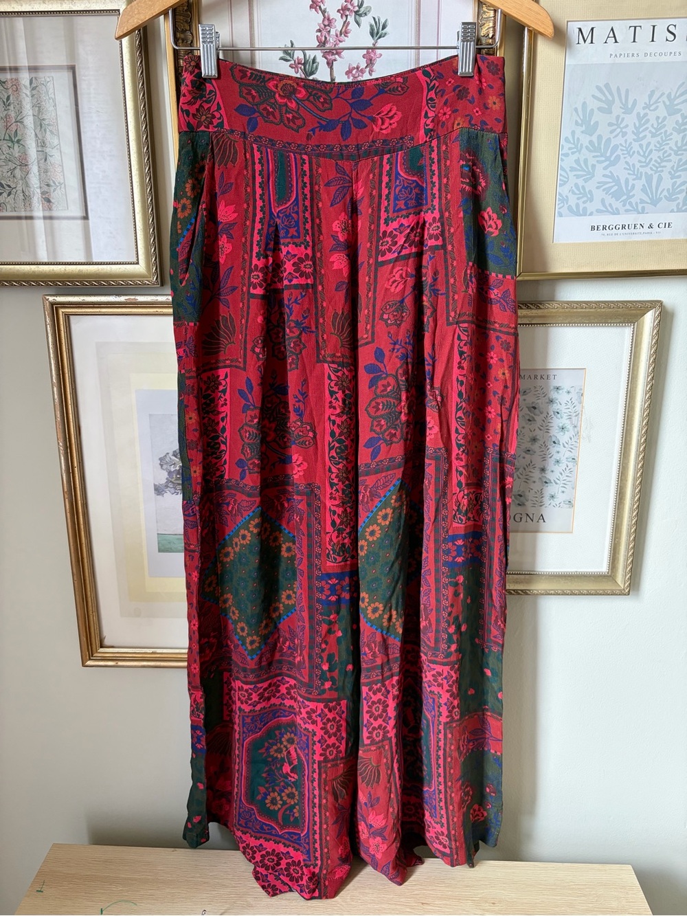 Farm Rio Wide-Leg Pants Small - Picture 5 of 12